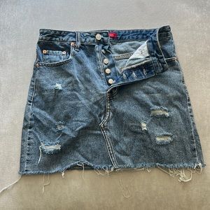 Denim skirt, size medium